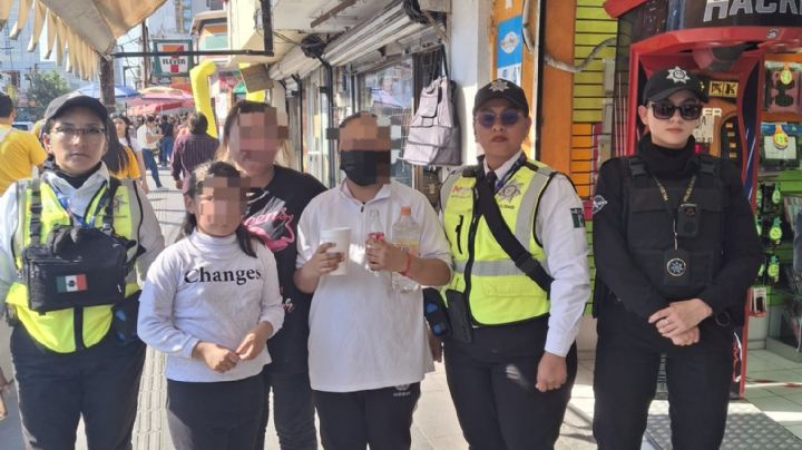 Localizan a menores de edad extraviadas en el centro de Monterrey