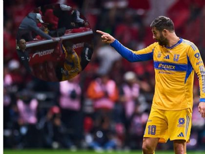 Video: Aficionado de Toluca agrede a Gignac en la Final del Apertura 2025
