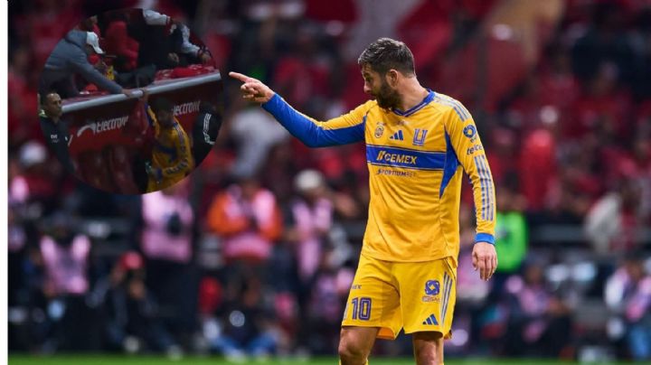 Video: Aficionado de Toluca agrede a Gignac en la Final del Apertura 2025