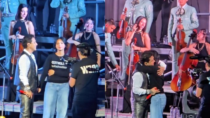 Video: Violinista de Nodal no disimula su molestia con Ángela Aguilar en pleno concierto