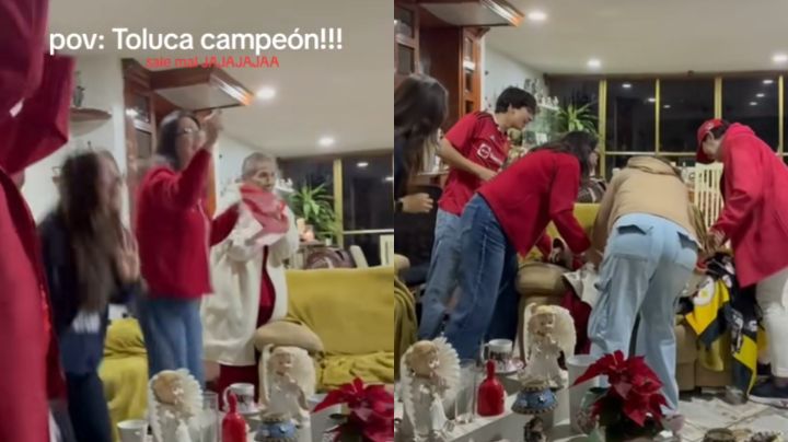 Video: Abuela se desmaya de la emoción tras ver al Toluca salir campeón