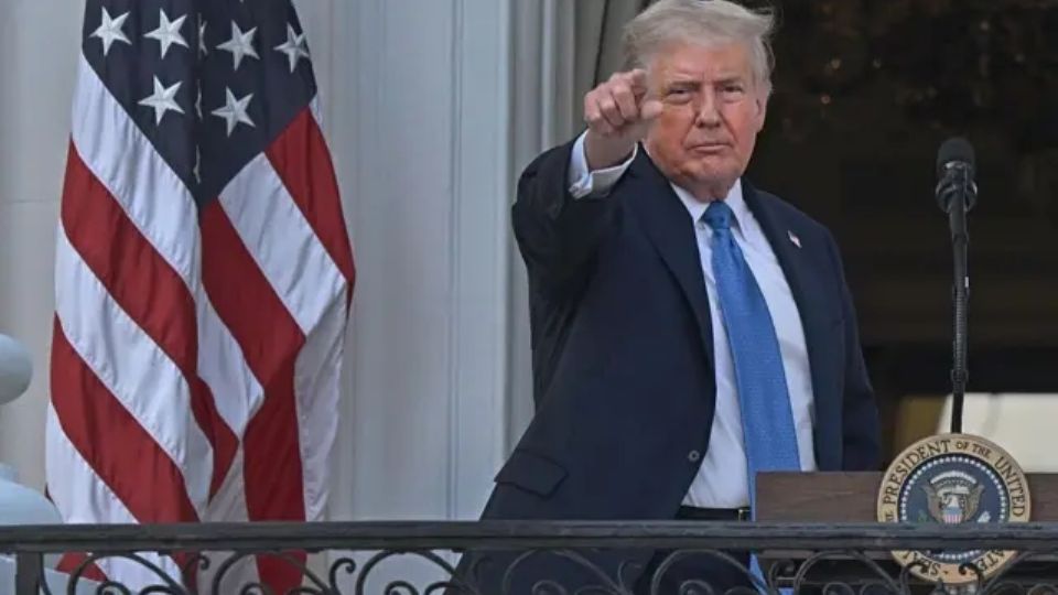 El presidente de Estados Unidos Donald Trump.