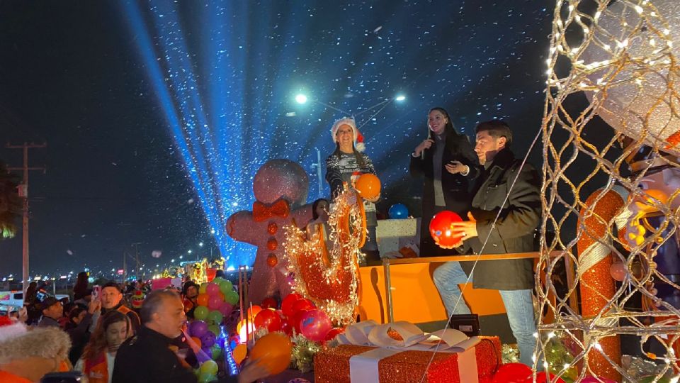 El gobernador Samuel García, su esposa Mariana Rodríguez y la titular de la Secretaría de Igualdad Martha Herrera estuvieron presentes.