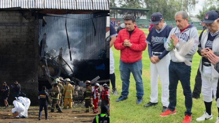 Víctimas de avionazo en Toluca habían ganado un torneo de beisbol el día antes del accidente