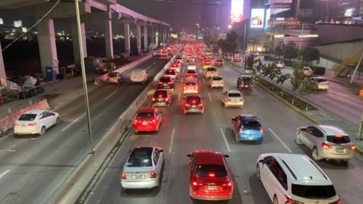 Choques desatan fuerte tráfico durante la noche de este miércoles en Av. Constitución