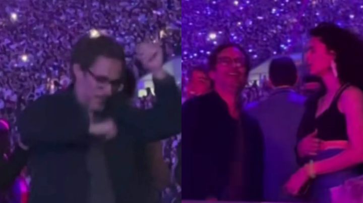 Gael García Bernal se vuelve viral tras ser captado bailando en el show de Bad Bunny
