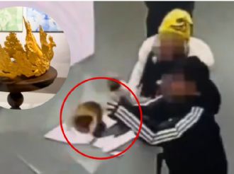 Niño tira por accidente pieza valuada en 320 mil dólares en museo de China