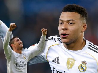 Mbappé, a un gol de igualar un récord de Cristiano Ronaldo en el Real Madrid