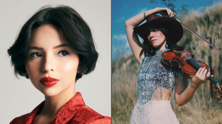 Mensaje de Ángela Aguilar a violinista de Nodal era falso; esto sabemos
