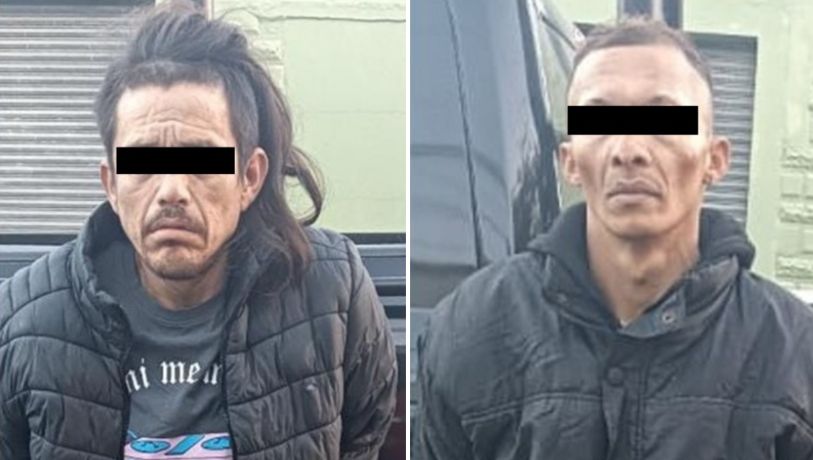 Detienen a 2 hombres por intentar agredir a policías de Monterrey