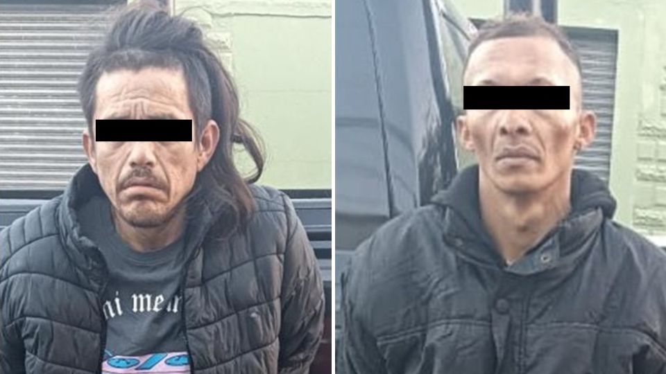 Hombres detenidos en Monterrey