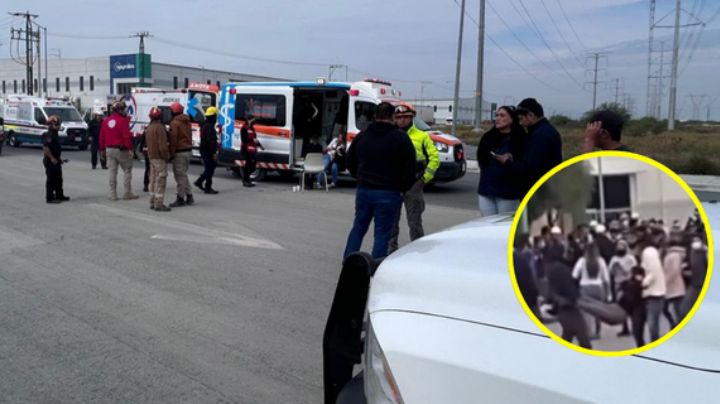 Fuga de gas provoca desalojo en parque industrial de Apodaca