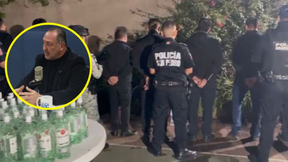 José Luis David Kuri, secretario de seguridad de San Pedro.