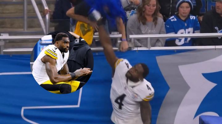 VIDEO: DK Metcalf agrede a aficionado de Lions y se expone a sanción de la NFL