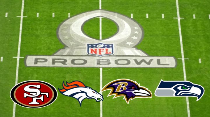 Los 49ers, Broncos, Ravens y Seahawks, los equipos con más llamados al Pro Bowl de la NFL