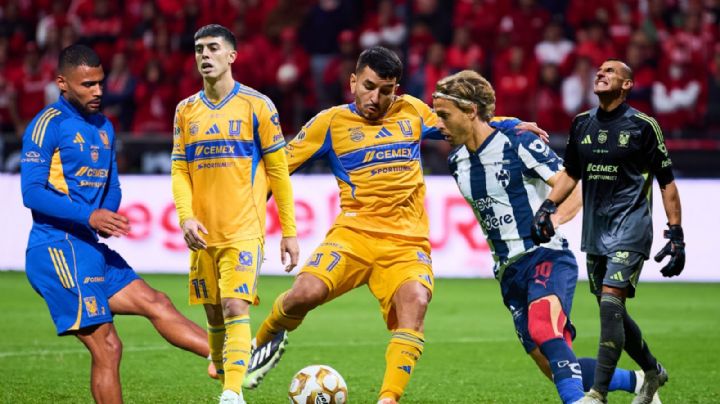 Tigres domina el 11 ideal de la Liga MX con 4 jugadores; Canales es el único de Rayados