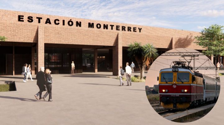Revelan imágenes de la nueva Estación Monterrey del Tren del Golfo