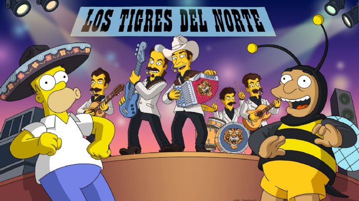 Rugirán Los Tigres del Norte en nuevo capítulo de Los Simpson