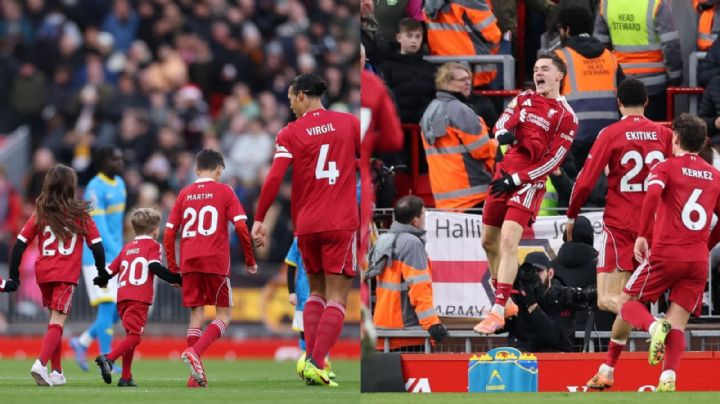 Liverpool vence 2-1 a Wolves con el primer gol de Wirtz en juego dedicado a Diogo Jota