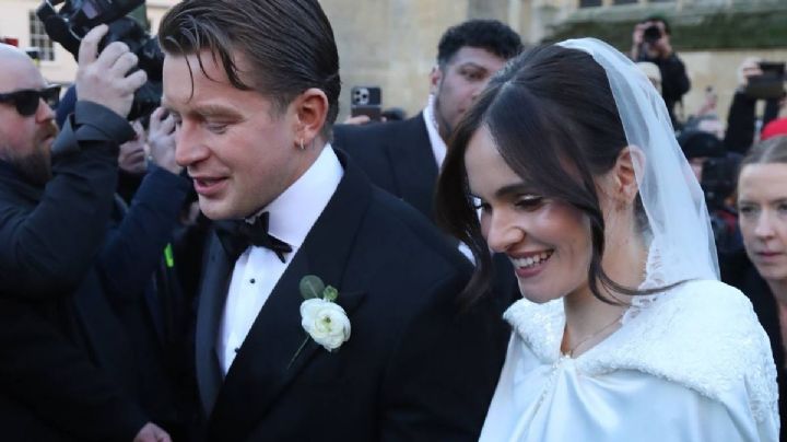 Holly Ramsay y Adam Peaty se casan en Inglaterra