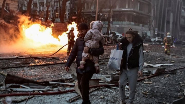 Dejan atataques rusos a Kiev más de un millón de hogares sin electricidad