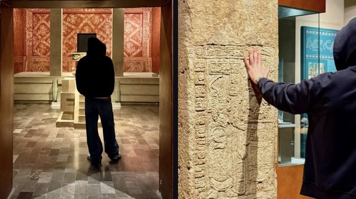 El INAH regaña a Bad Bunny por tocar una pieza del Museo de Antropología en CDMX