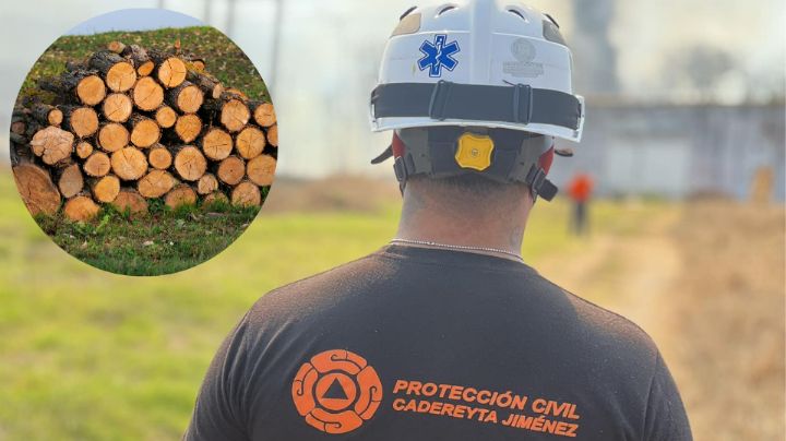 'Leñador' hace broma de mal gusto a trabajadores de Protección Civil de Cadereyta