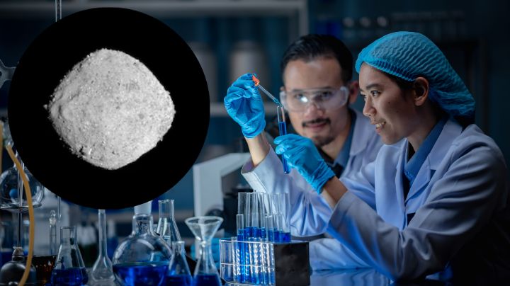 Descubren azúcares esenciales para la vida terrestre en el asteroide Bennu