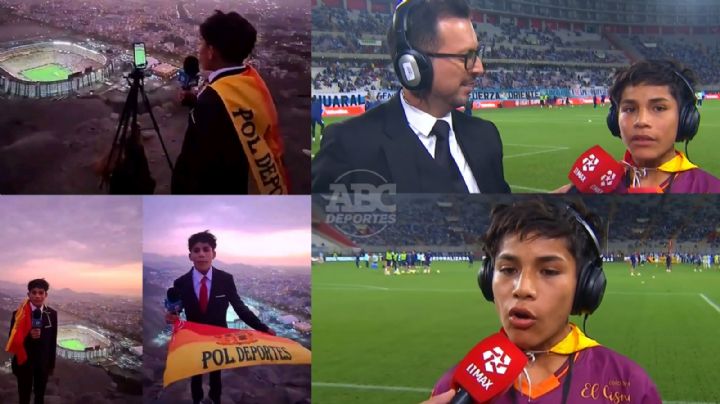 ¿Quién es Pol Deportes? El niño de Perú que narró la Final de la Copa Libertadores desde un cerro