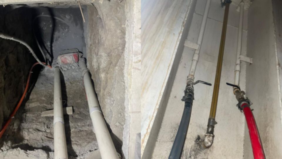 Toma en el municipio de Escobedo.