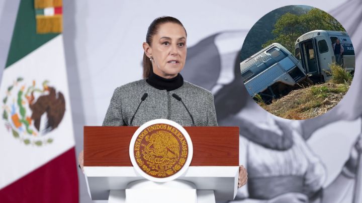 'Apoyo de 30 mil pesos es inicial': Sheinbaum garantiza reparación integral por accidente de tren