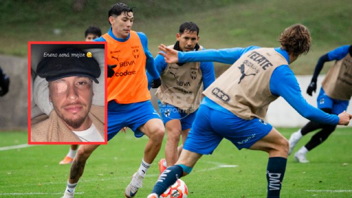 Rayados Lucas Ocampos avanza en su recuperación: ya realiza rehabilitación y trabajo de gimnasio