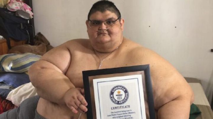 Muere el hombre que tenía el Récord Guinness al “más gordo del mundo”