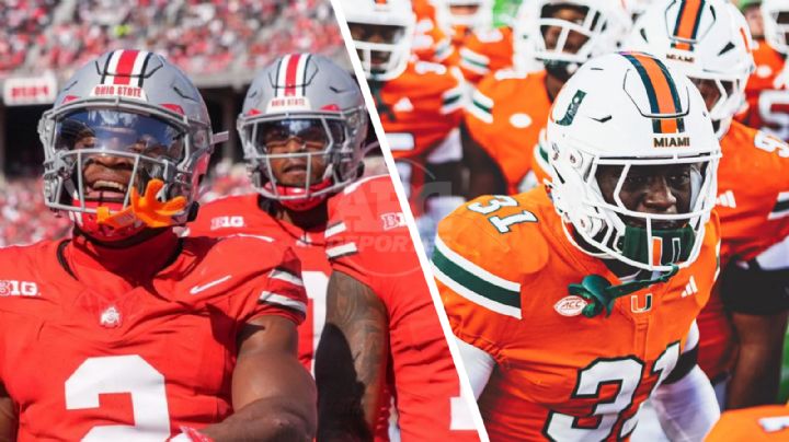 NCAA: ¿Cómo y dónde ver Ohio State vs. Miami en los Cuartos de Final del College Football Playoff?