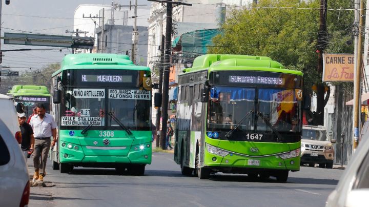Por Año Nuevo: A esta hora dejarán de pasar los camiones hoy miércoles en Monterrey
