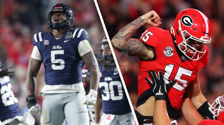 NCAA: ¿Dónde y cómo ver Ole Miss vs. Georgia de Cuartos de Final del College Football Playoff?