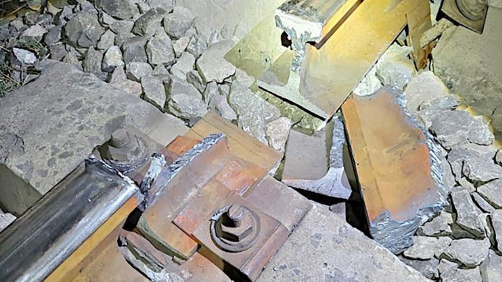 Presuntos criminales intentan descarrilar tren en Guanajuato