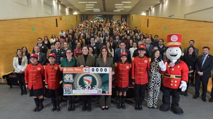 Lotería Nacional honra 30 años con billete histórico