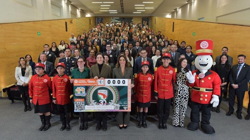 La Lotería Nacional presentó el billete conmemorativo del Sorteo Zodiaco Especial.