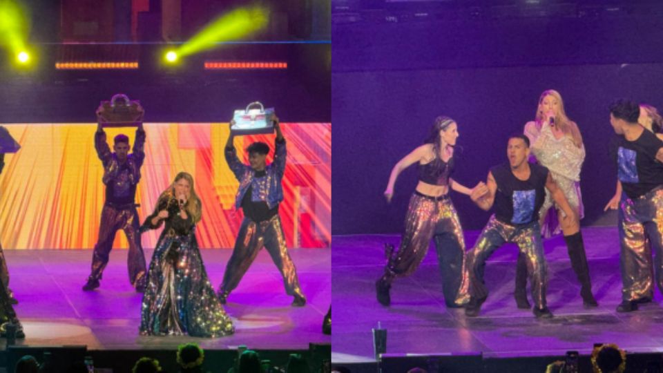 Flor Bertotti en concierto.