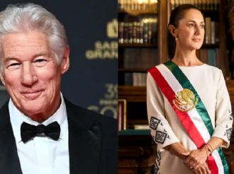 Richard Gere defiende a Claudia Sheinbaum tras ser abucheada en la FIL de Guadalajara