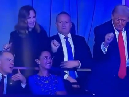 Donald Trump baila ‘Y.M.C.A.’ frente a Claudia Sheinbaum