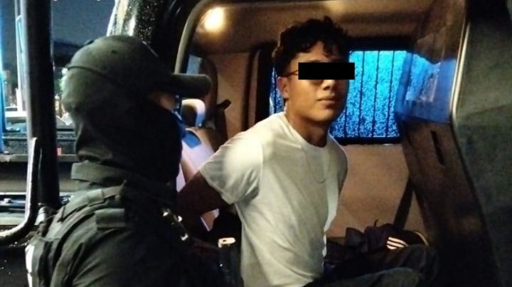 Detienen a hombre por amenazar a mujer en Monterrey