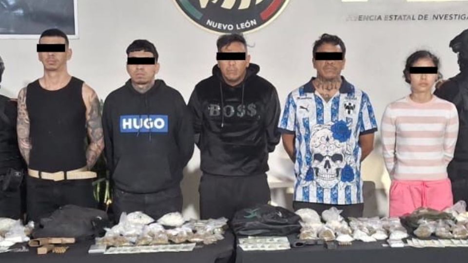 Personas detenidas tras operativo en la colonia Independencia