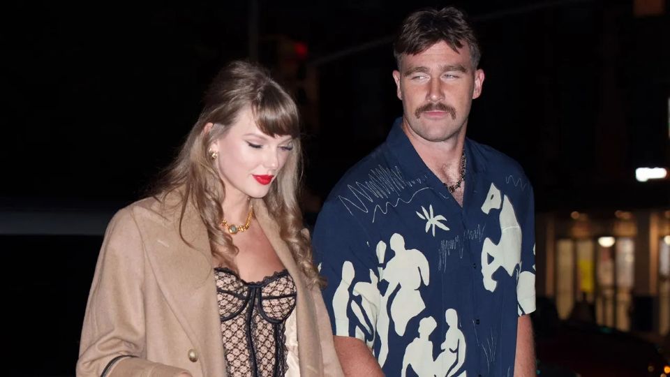 Taylor Swift y Travis Kelce.