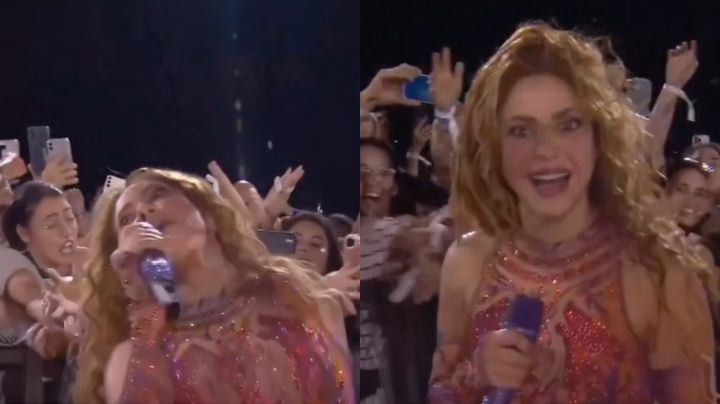 ¿Quién me jaló el cabello? Shakira vivió un incómodo momento con fan en pleno concierto
