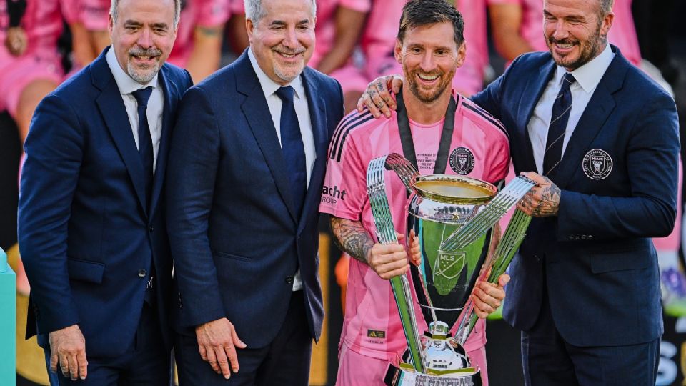 Messi le da su primer título de MLS Cup al Inter de Miami de David Beckham