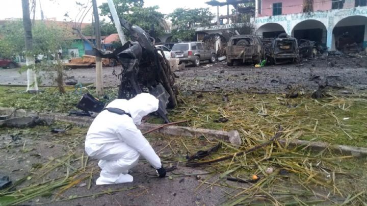 FGR investiga delincuencia organizada en explosión de carro en Michoacán