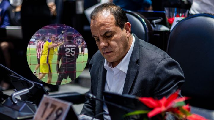 VIDEO: Cuauhtémoc Blanco golpeó al portero en amistoso entre Leyendas de América y Chivas