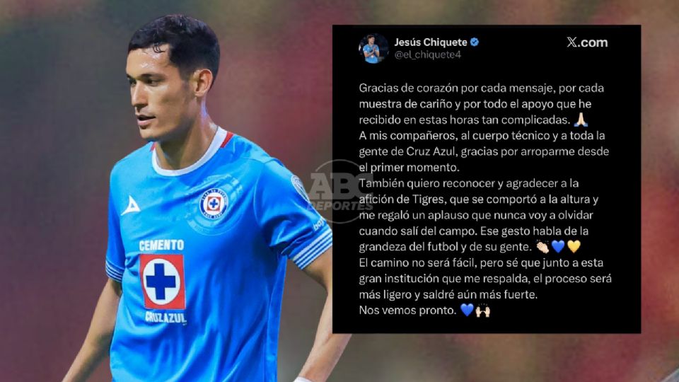 El jugador de Cruz Azul reconoció el gesto de la afición de Tigres.